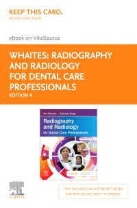 cover image - Radiography and Radiology for Dental Care Professionals - Elsevier eBook on VitalSource (Retail Access Card),4th Edition