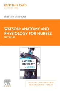 cover image - Anatomy and Physiology for Nurses - Elsevier eBook on VitalSource (Retail Access Card),14th Edition