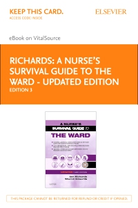 cover image - A Nurse's Survival Guide to the Ward - Updated Edition Elsevier eBook on VitalSource (Retail Access Card),3rd Edition