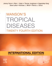 cover image - Manson's Tropical Diseases International Edition,24th Edition