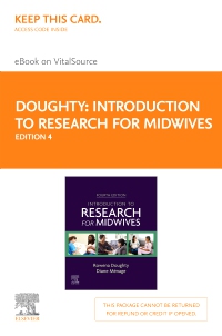 cover image - Introduction to Research for Midwives - Elsevier eBook on VitalSource (Retail Access Card),4th Edition