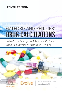 cover image - Gatford and Phillips’ Drug Calculations - Elsevier eBook on VitalSource,10th Edition