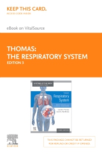 cover image - The Respiratory System,Elsevier E-Book on VitalSource (Retail Access Card),3rd Edition