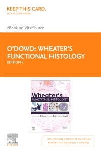 cover image - Wheater's Functional Histology Elsevier eBook on VitalSource (Retail Access Card),7th Edition