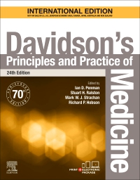 cover image - Davidson's Principles and Practice of Medicine International Edition,24th Edition