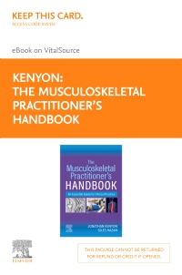 cover image - The Musculoskeletal Practitioner’s Handbook - Elsevier E-Book on VitalSource (Retail Access Card),1st Edition