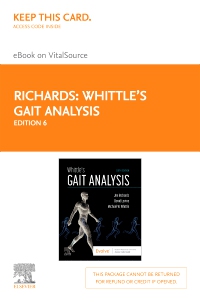 cover image - Whittle's Gait Analysis - Elsevier E-Book on VitalSource (Retail Access Card),6th Edition