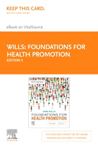 cover image - Foundations for Health Promotion - Elsevier eBook on VitalSource (Retail Access Card),5th Edition