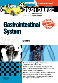 cover image - Crash Course Gastrointestinal System Updated Print + eBook edition,4th Edition