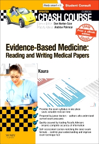 cover image - Crash Course Evidence-Based Medicine: Reading and Writing Medical Papers Updated Print + eBook edition