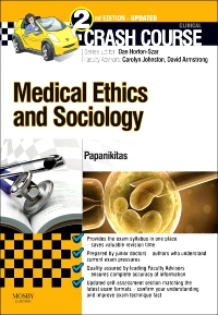 cover image - Crash Course Medical Ethics and Sociology Updated Edition: Elsevier eBook on VitalSource,2nd Edition