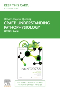 cover image - Elsevier Adaptive Quizzing for Understanding Pathophysiology Australia and New Zealand 3rd edition Access Card,3rd Edition