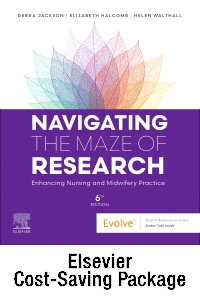 cover image - Navigating the Maze of Research: Enhancing Nursing and Midwifery Practice 6e,6th Edition