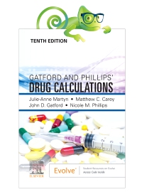 cover image - Elsevier Adaptive Quizzing for Gatford and Phillips Drug Calculations,10th Edition