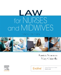 cover image - Law for Nurses and Midwives - E-Book VBK,10th Edition