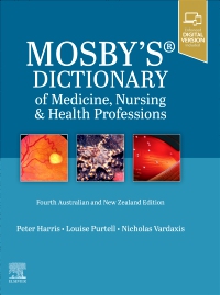 cover image - Mosby's Dictionary of Medicine, Nursing and Health Professions - 4th ANZ Edition - E-Book VBK,4th Edition