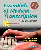 cover image - Evolve Learning Resources to Accompany Essentials of Medical Transcription,2nd Edition
