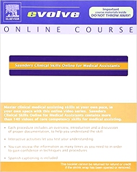 cover image - Clinical Skills Online for Medical Assistants (User Guide and Access Code)