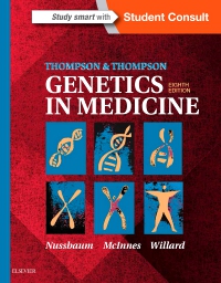 cover image - Thompson & Thompson Genetics in Medicine,8th Edition