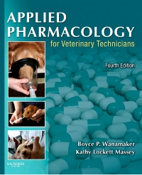 cover image - Applied Pharmacology for Veterinary Technicians - Elsevier eBook on VitalSource,4th Edition
