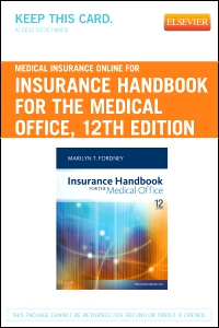 cover image - Medical Insurance Online for Insurance Handbook for the Medical Office,12th Edition