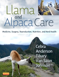 cover image - Llama and Alpaca Care - Elsevier eBook on VitalSource,1st Edition