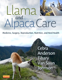 cover image - Llama and Alpaca Care,1st Edition