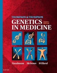 cover image - Evolve Resources for Thompson & Thompson Genetics in Medicine,8th Edition