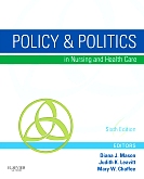 cover image - Evolve Resources for Policy & Politics in Nursing and Health Care,6th Edition