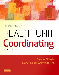 cover image - LaFleur Brooks' Health Unit Coordinating,7th Edition