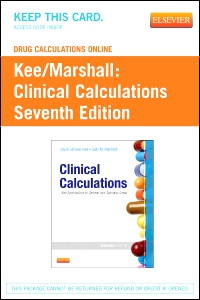 cover image - Drug Calculations Online for Clinical Calculations,7th Edition