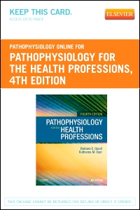 cover image - Pathophysiology Online for Pathophysiology for the Health Professions,4th Edition