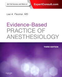 cover image - Evidence-Based Practice of Anesthesiology,3rd Edition