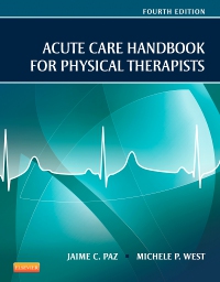 cover image - Acute Care Handbook for Physical Therapists,4th Edition