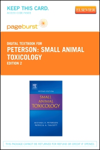 cover image - Small Animal Toxicology - Elsevier eBook on VitalSource (Retail Access Card),2nd Edition