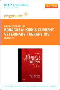 cover image - Kirk's Current Veterinary Therapy XIV - Elsevier eBook on VitalSource (Retail Access Card),14th Edition