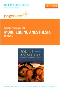cover image - Equine Anesthesia - Elsevier eBook on VitalSource (Retail Access Card),2nd Edition