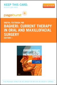 cover image - Current Therapy In Oral and Maxillofacial Surgery - Elsevier eBook on VitalSource (Retail Access Card),1st Edition
