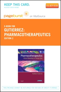 cover image - Pharmacotherapeutics - Elsevier eBook on VitalSource (Retail Access Card),2nd Edition