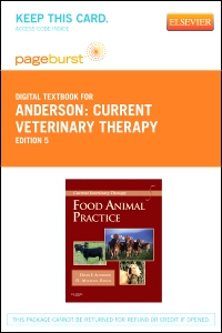 cover image - Current Veterinary Therapy - Elsevier eBook on VitalSource (Retail Access Card),5th Edition
