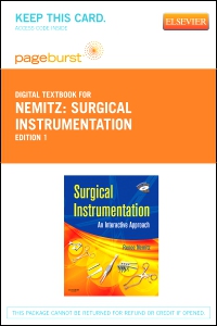 cover image - Surgical Instrumentation - Elsevier eBook on VitalSource (Retail Access Card),1st Edition