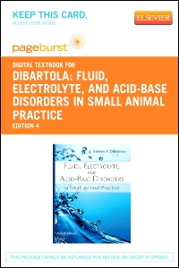 cover image - Fluid, Electrolyte, and Acid-Base Disorders in Small Animal Practice - Elsevier eBook on VitalSource (Retail Access Card),4th Edition