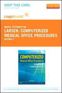 cover image - Computerized Medical Office Procedures - Elsevier eBook on VitalSource (Retail Access Card),3rd Edition