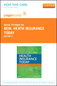 cover image - Heath Insurance Today - Elsevier eBook on VitalSource (Retail Access Card),3rd Edition