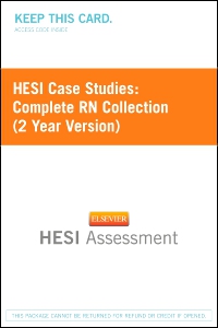cover image - HESI Case Studies: Complete RN Collection (2 Year Version) - Next Generation Version