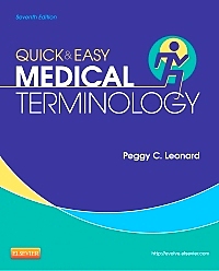 cover image - Quick & Easy Medical Terminology - Elsevier eBook on VitalSource,7th Edition