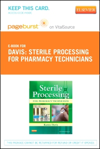cover image - Sterile Processing for Pharmacy Technicians - Elsevier eBook on VitalSource (Retail Access Card)