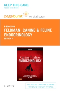 cover image - Canine and Feline Endocrinology - Elsevier eBook on VitalSource (Retail Access Card),4th Edition