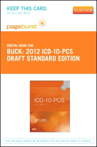cover image - 2012 ICD-10-PCS Draft Standard Edition - Elsevier eBook on VitalSource (Retail Access Card)