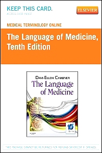 cover image - Medical Terminology Online for The Language of Medicine,10th Edition